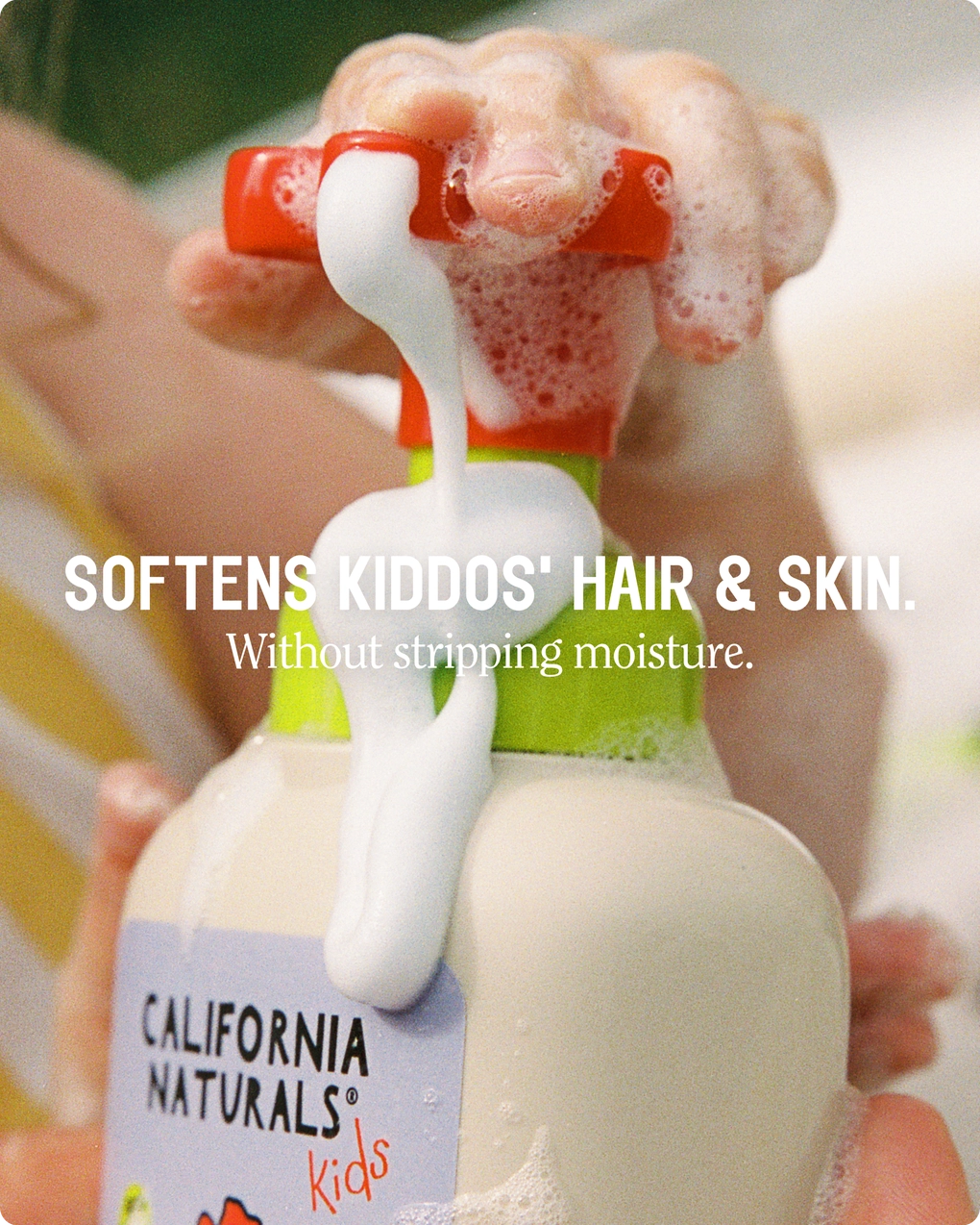 California Naturals Kids All-Over 2-in-1 Foaming Shampoo & Body Wash