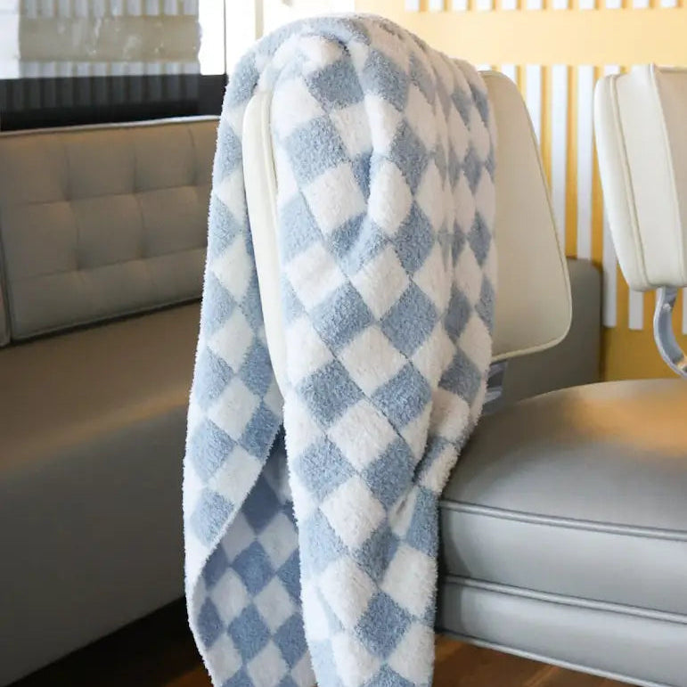 Forever French Plush Blanket | Morning Check