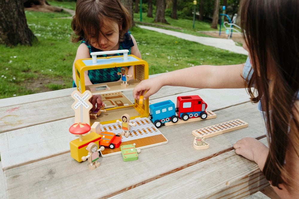 Jack Rabbit Creations Suitcase Series: Train Station