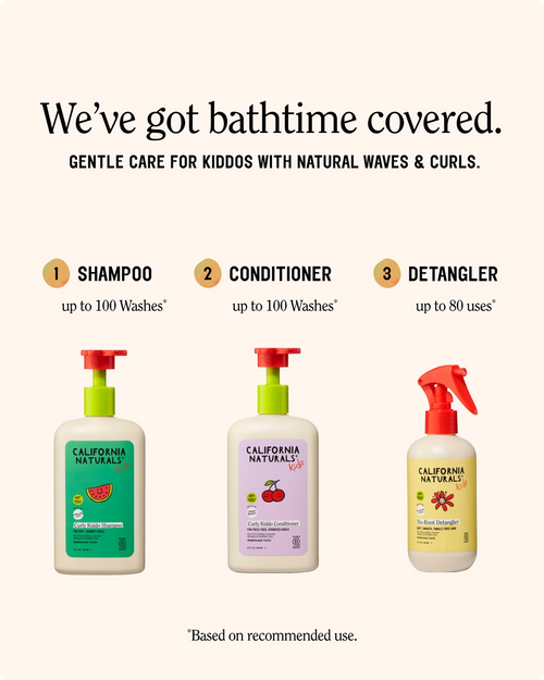 California Naturals Curly Kiddo Shampoo 12oz