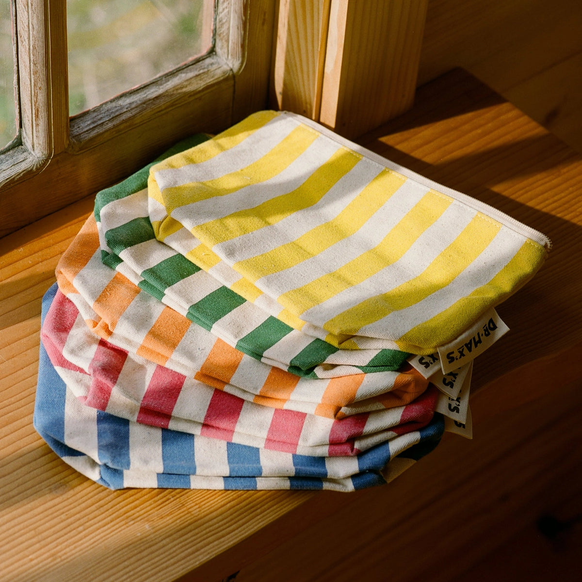 Dr. Max's Organic Cotton Zipper Bags
