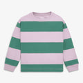 Primary Kids Long Sleeve Easy Tee in Rugby Stripe