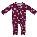 Forever French Bamboo Zip Pajamas | Heather Rose Dot