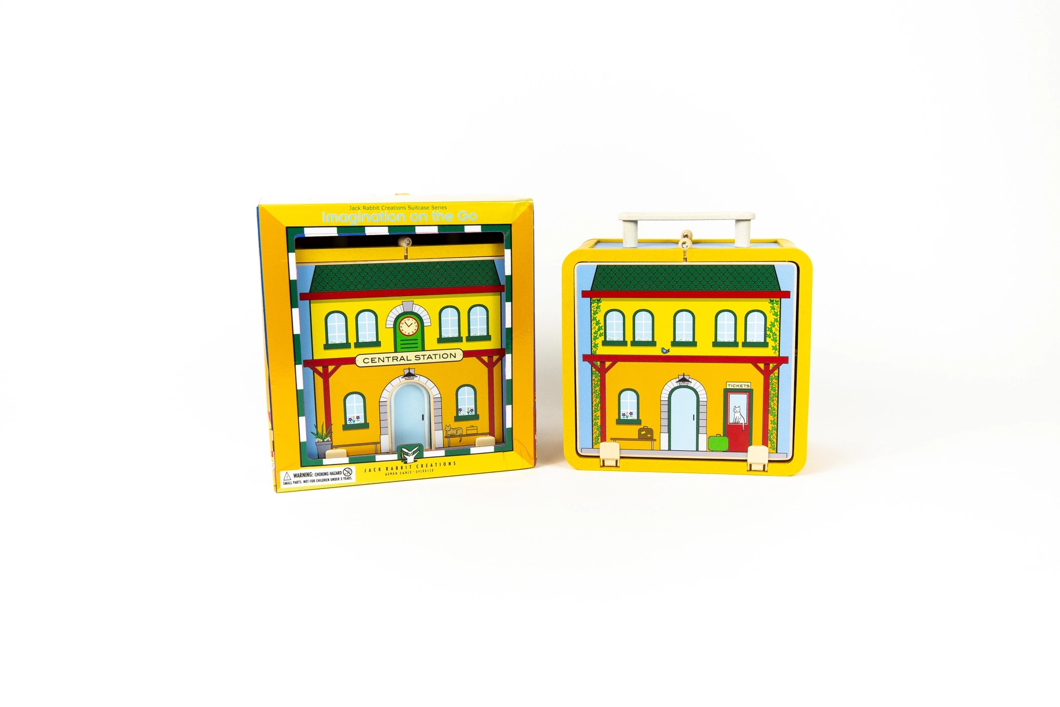 Jack Rabbit Creations Suitcase Series: Train Station