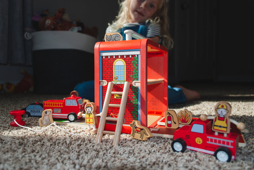 Jack Rabbit Creations Suitcase Series: Fire House