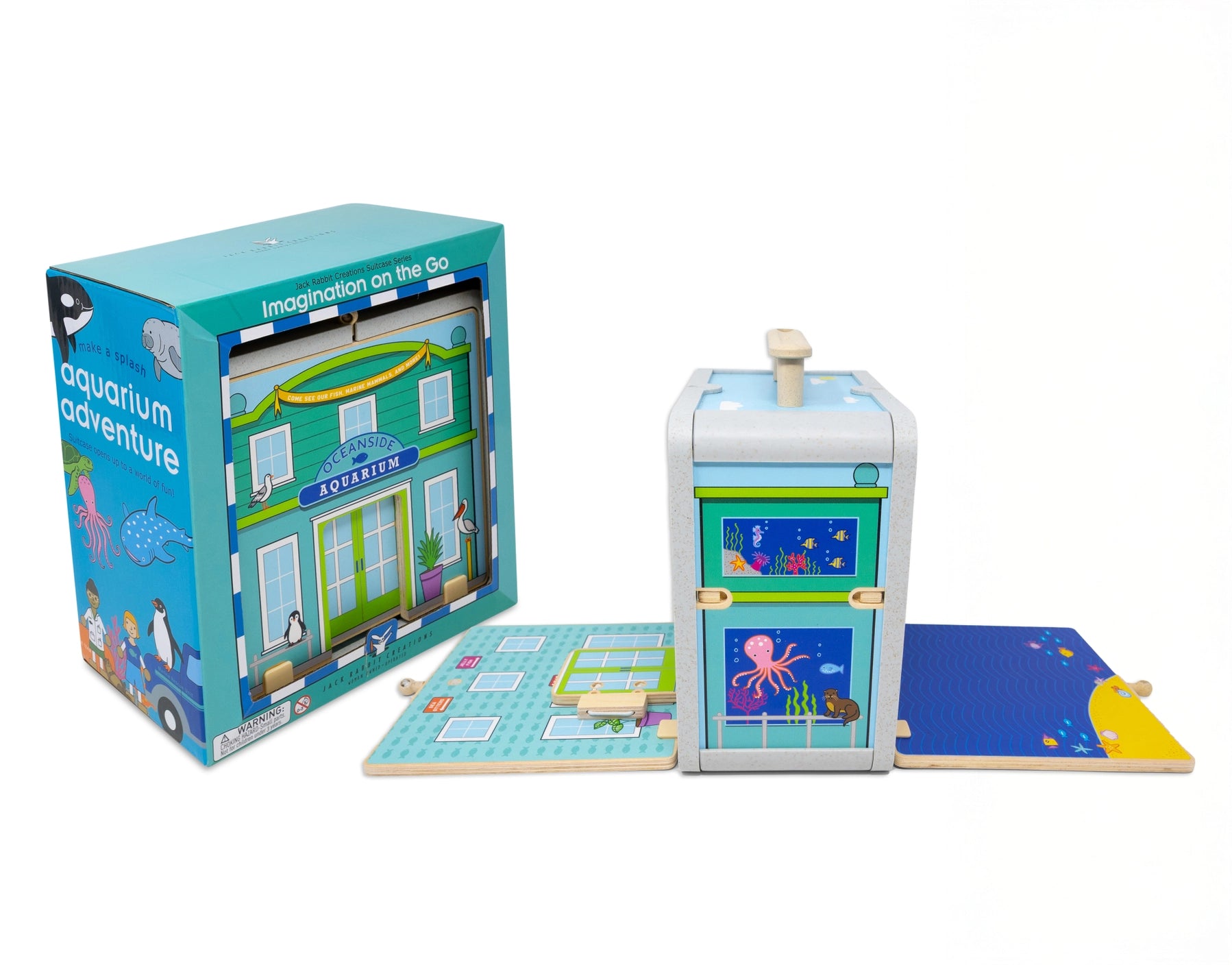 Jack Rabbit Creations Suitcase Series: Aquarium