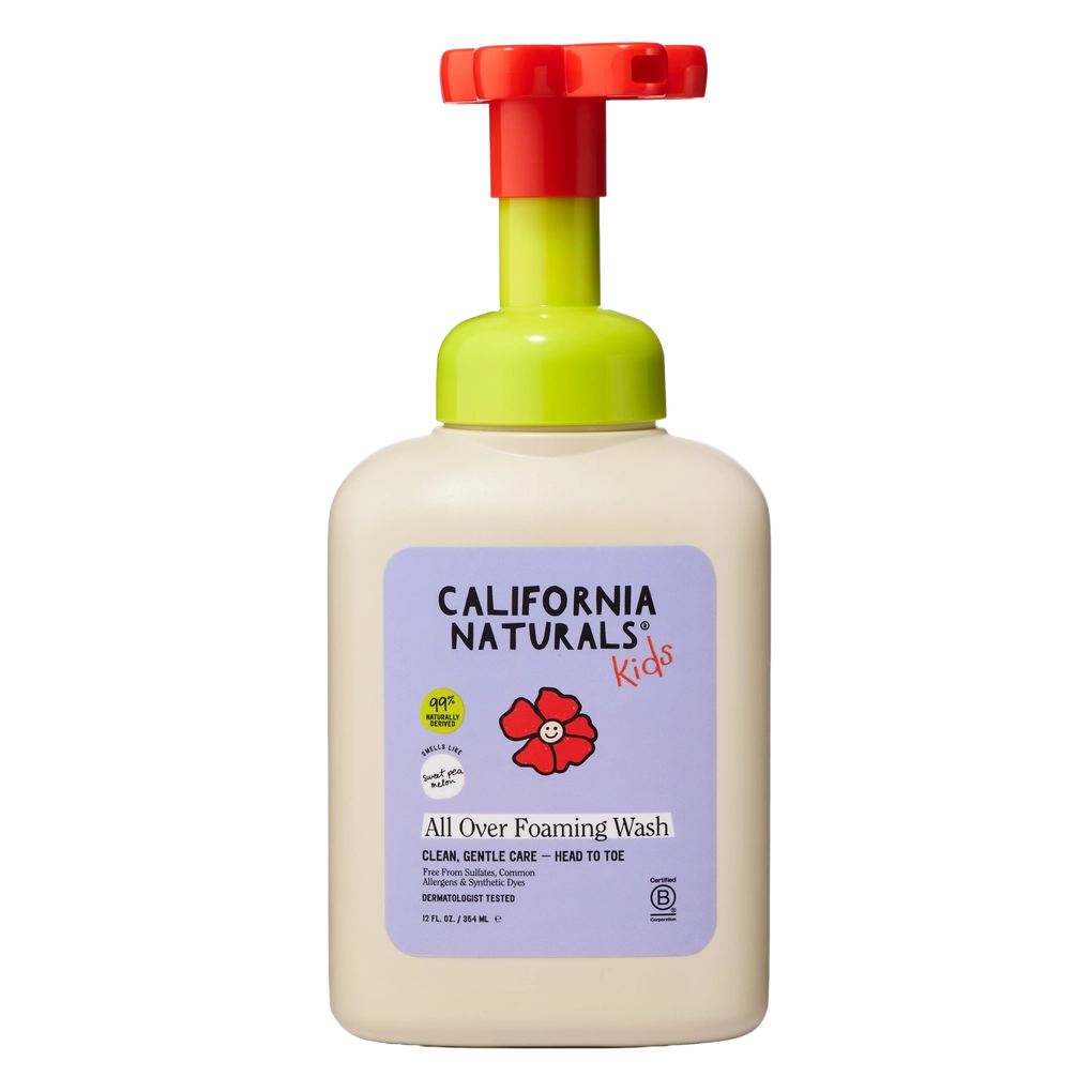 California Naturals Kids All-Over 2-in-1 Foaming Shampoo & Body Wash