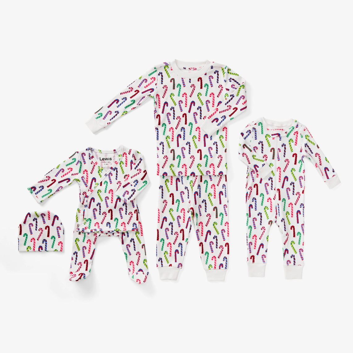 Lewis Zip Sleeper - Candy Cane | Confection