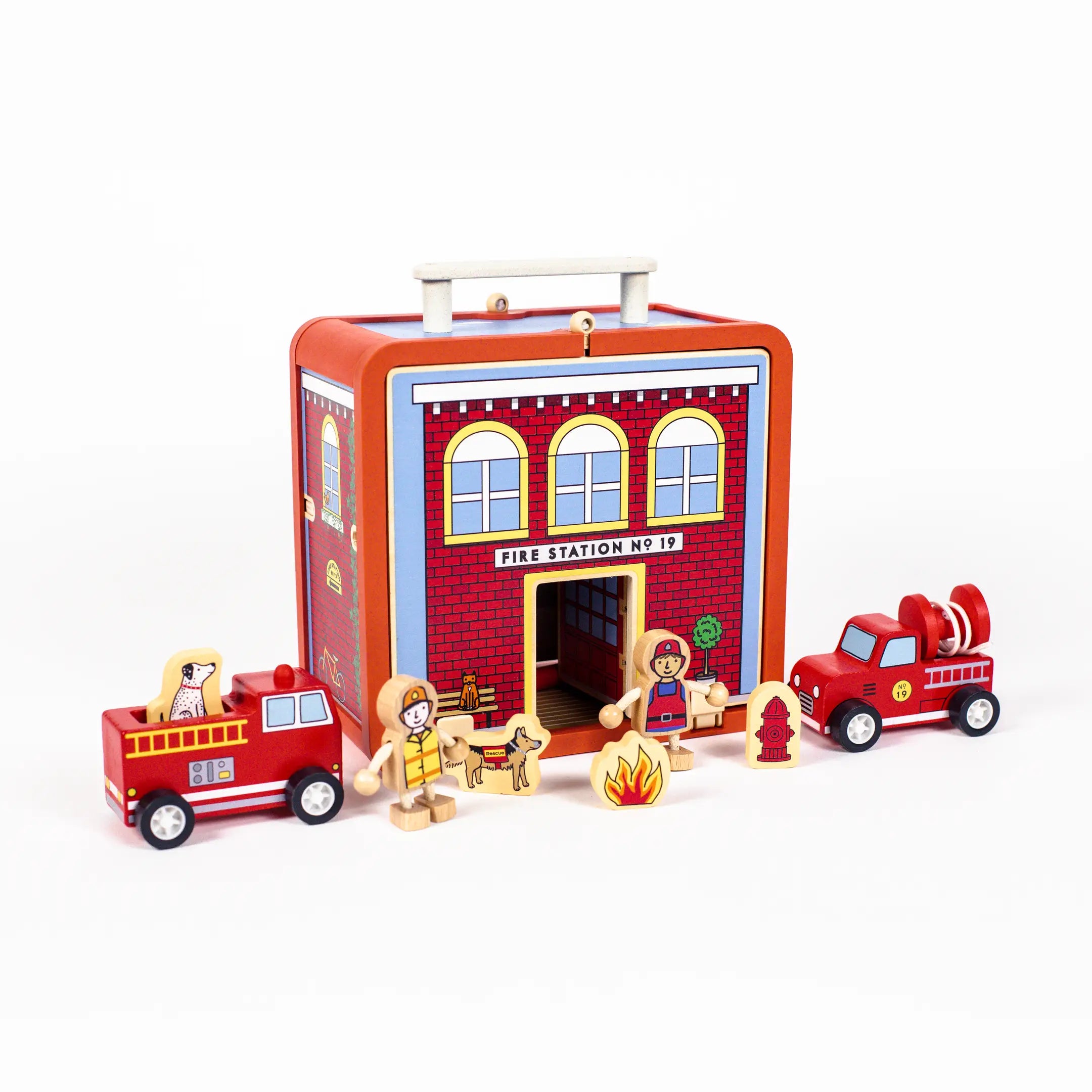 Jack Rabbit Creations Suitcase Series: Fire House