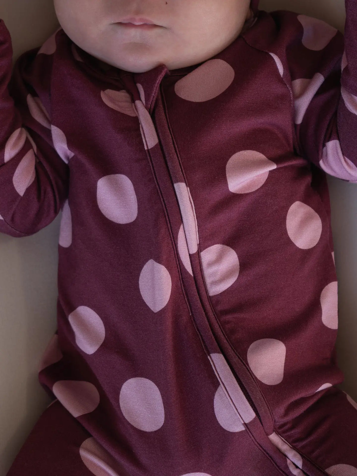 Forever French Bamboo Zip Pajamas | Heather Rose Dot