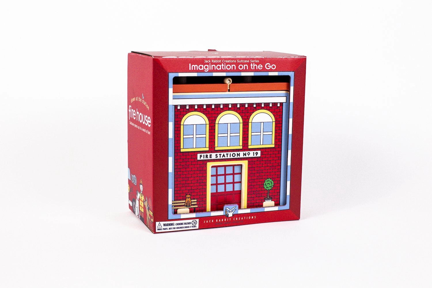 Jack Rabbit Creations Suitcase Series: Fire House