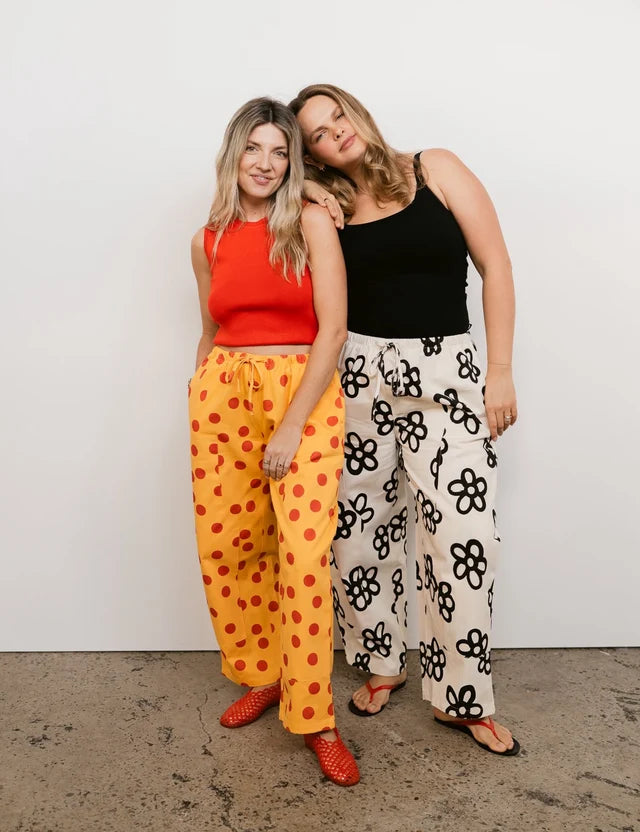 PREORDER: Sonny Label Mumza Twill Pants in Flowerz