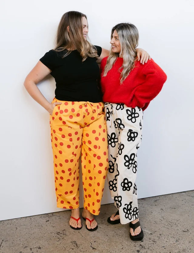 PREORDER: Sonny Label Mumza Twill Pants in Flowerz
