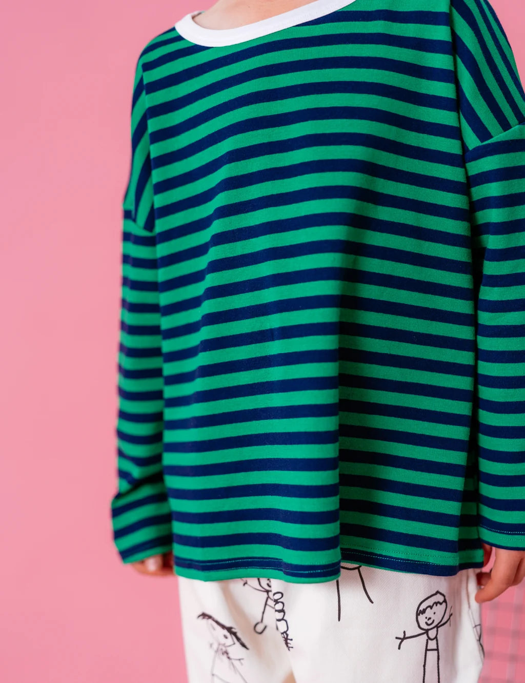 Sonny Label Stripe Long Tee