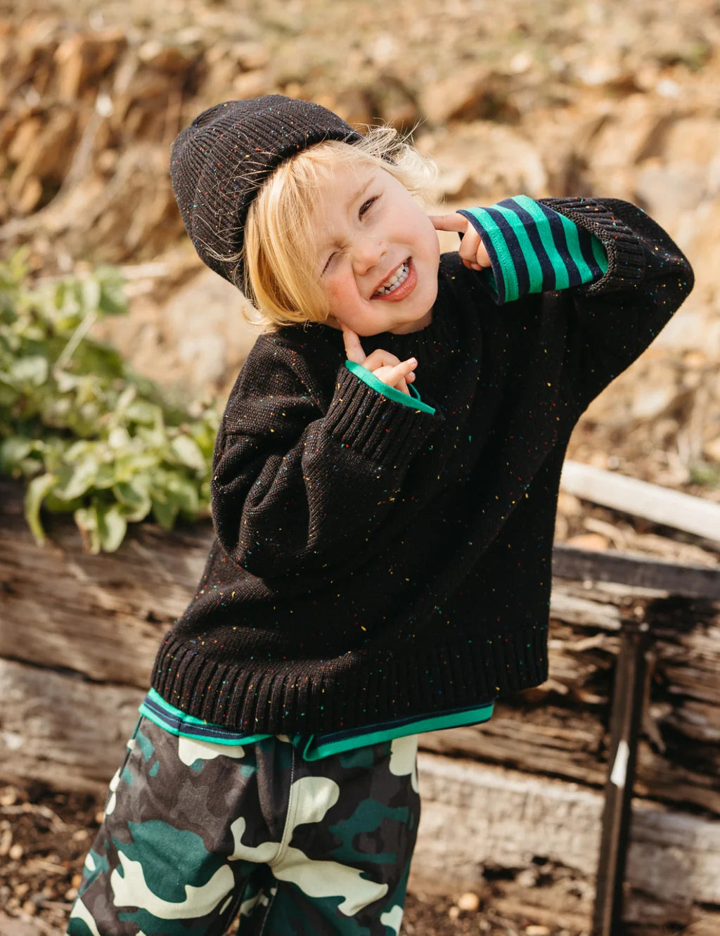 Sonny Label Speckle Knit