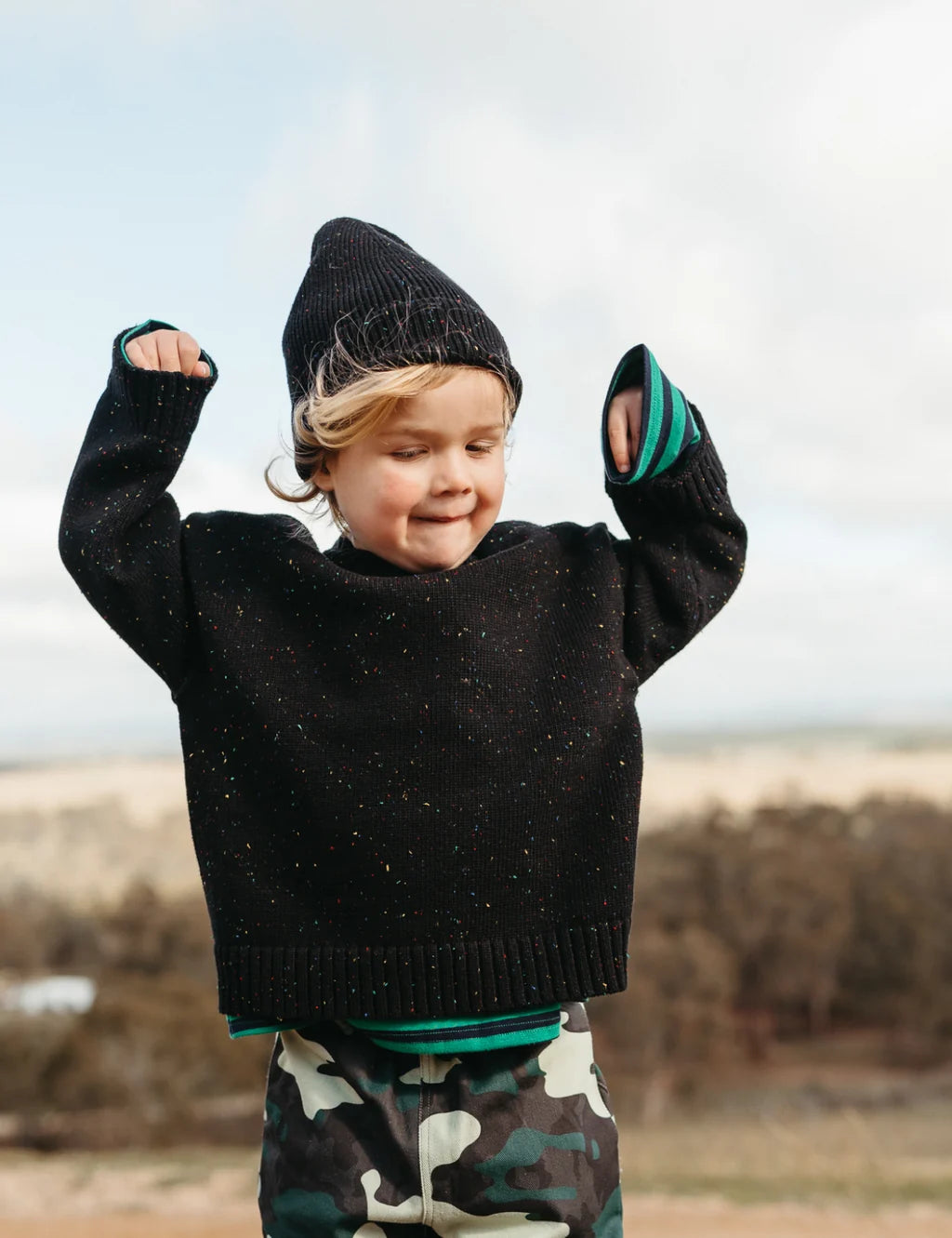 Sonny Label Speckle Knit