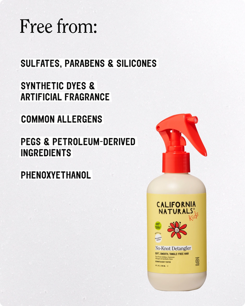 California Naturals Kids No-Knot Detangler Leave-in Spray 8oz