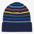 Primary Kids Knit Beanie in Multi-Stripe