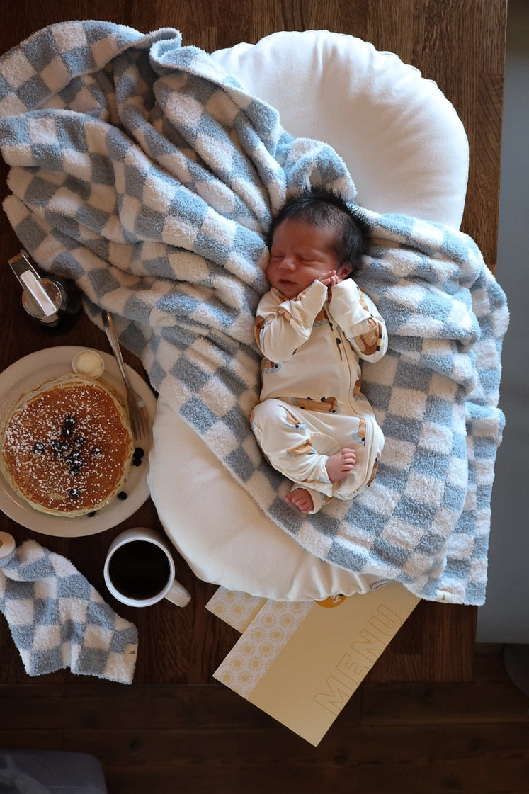 Forever French Plush Blanket | Morning Check