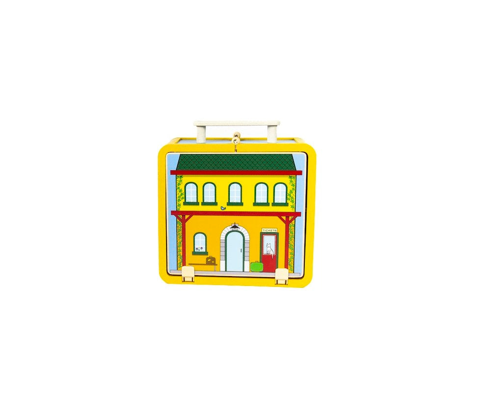Jack Rabbit Creations Suitcase Series: Train Station