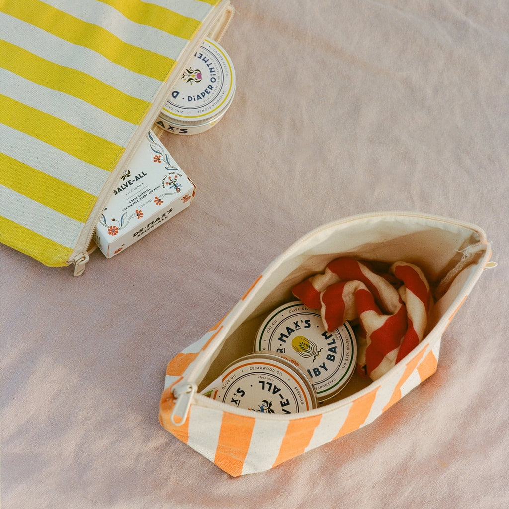 Dr. Max's Organic Cotton Zipper Bags