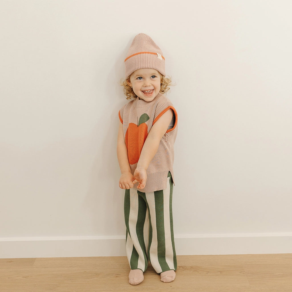 The Rest Organic Knit Clover Stripe Pants