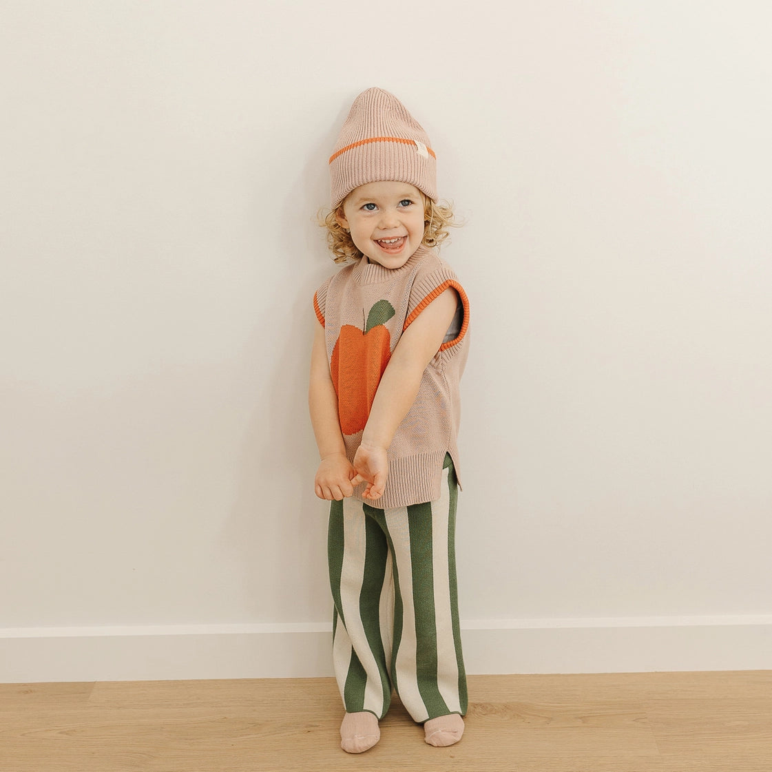 The Rest Organic Knit Clover Stripe Pants