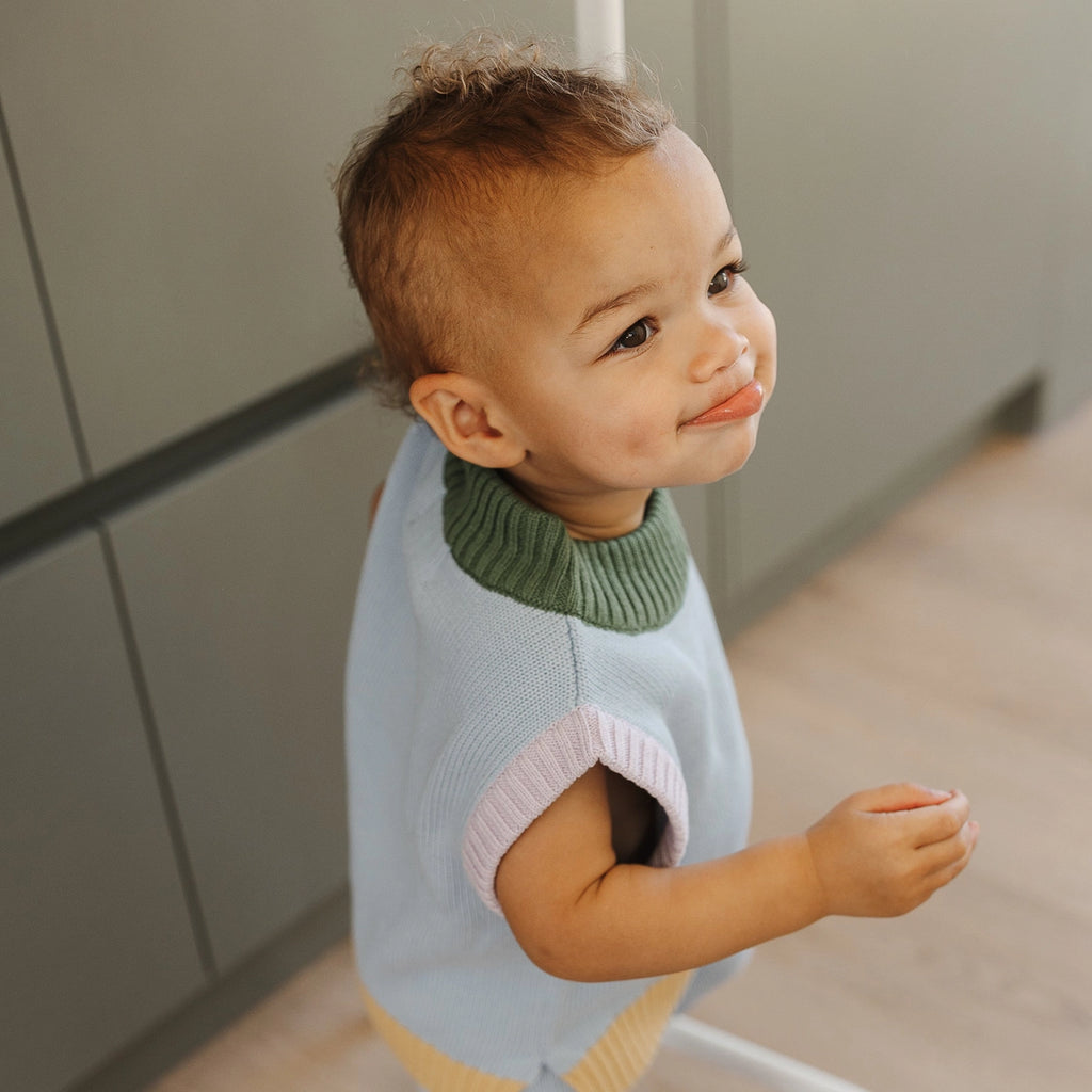 The Rest Colour Block Vest