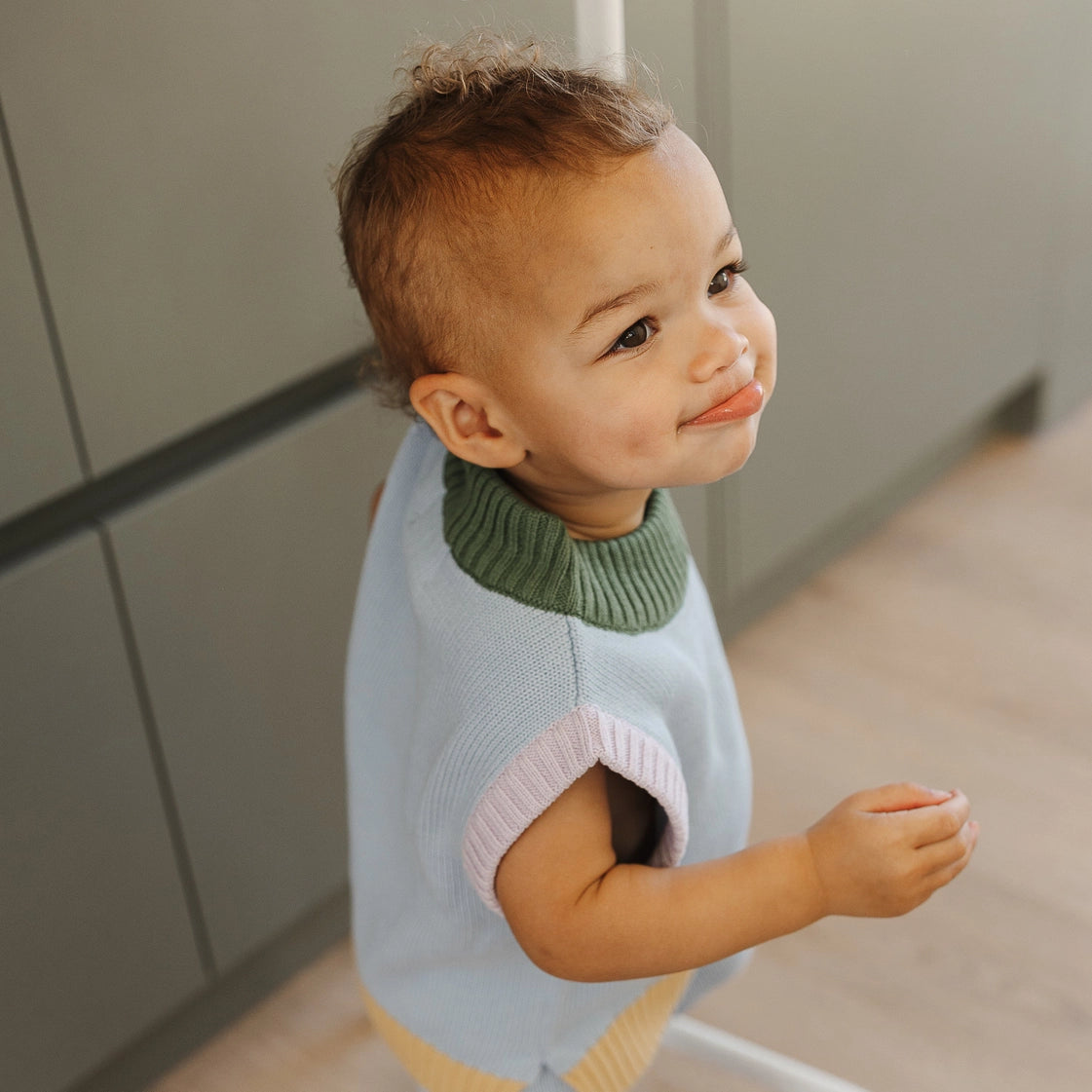 The Rest Colour Block Vest