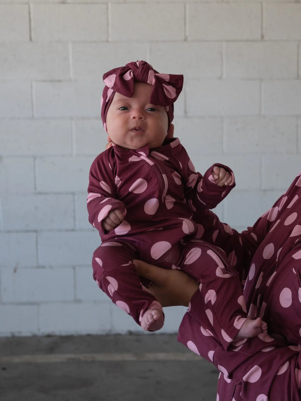 Forever French Bamboo Zip Pajamas | Heather Rose Dot