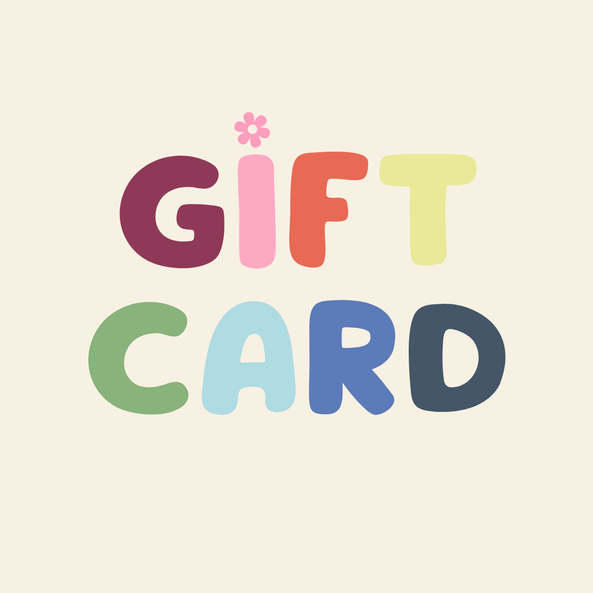 poppyseed children's shop gift card